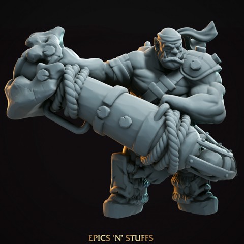 Image of Orc Cannoneer Variant Miniature