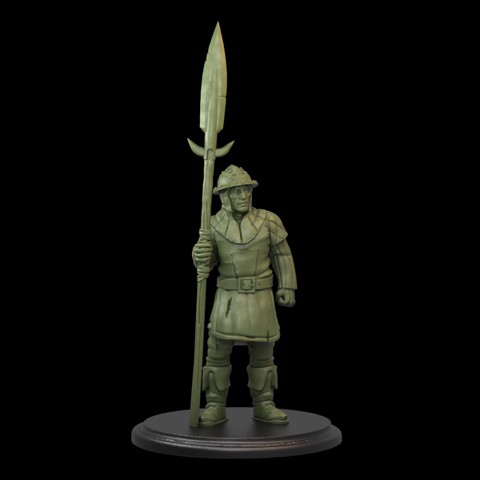 Image of Skinny Guard Spearman [Pre-Supported]