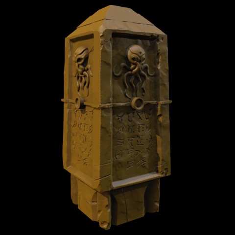 Image of Lovecraftian Monolith