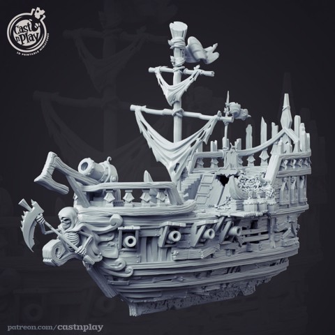 Image of Undead Pirate Ship - Kickstarter Add-on