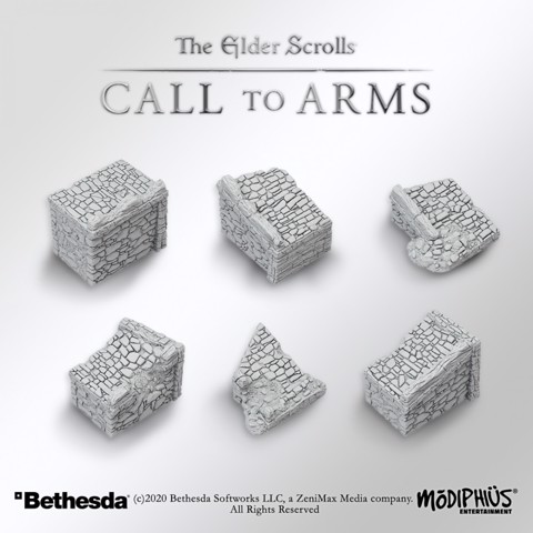 Image of Fort Wall Terrain Set - Elder Scrolls: Call to Arms