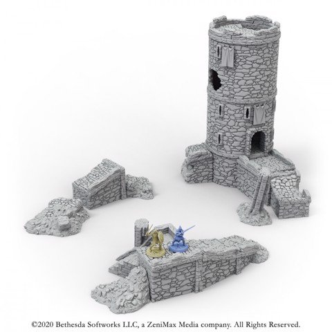 Image of Western Watchtower Terrain Full Set - Elder Scrolls: Call to Arms