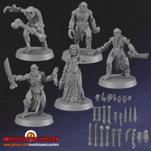Image of Ghouls x5