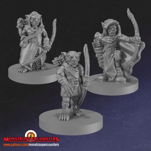 Image of Goblin Archers x3 (Supportless)