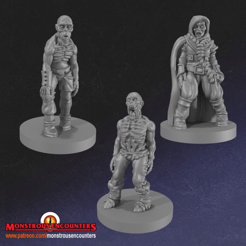 Image of Zombies Set 2 (SUPPORTLESS)