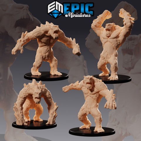 Image of Mountain Troll Set / Stone Ogre