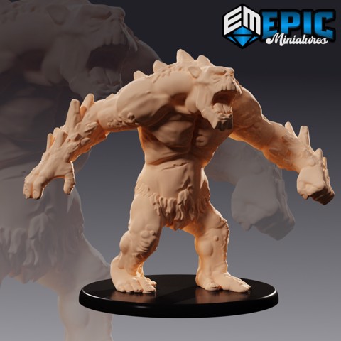Image of Mountain Troll Intimidating / Stone Ogre