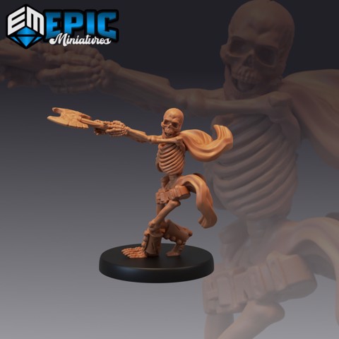 Image of Skeleton Army - Axe Thrower Warrior / Fighter / Soldier