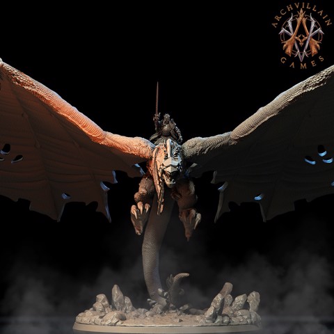 Image of Wyvern Steed in Flight