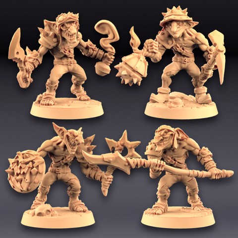 Image of Sparksoot Goblins - 4 Modular