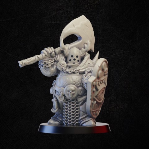 Image of Plague champion warrior