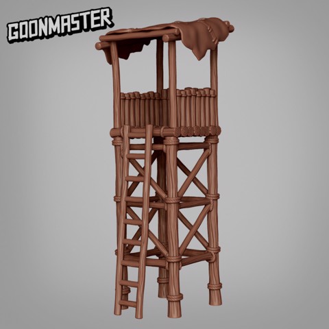 Image of Wooden Watch Tower