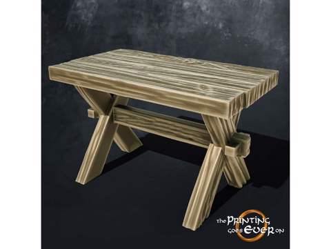 Image of Wooden Table