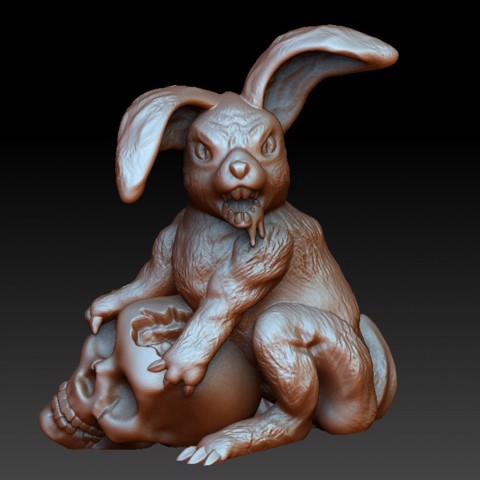 Image of Monster easter bunny