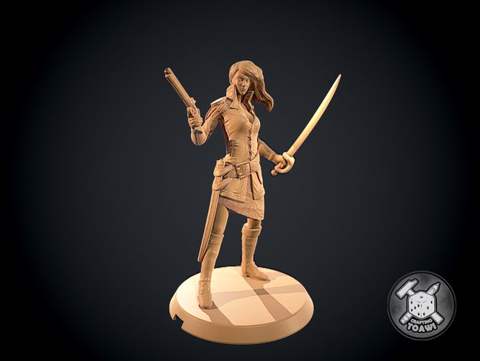 Image of Soldier female - Robinson Crusoe