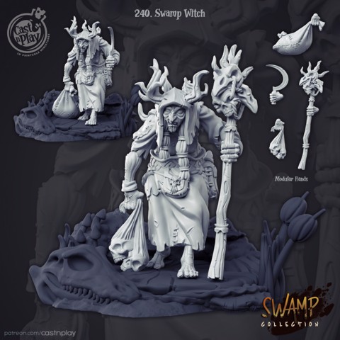 Image of Swamp Witch (Pre-Supported)