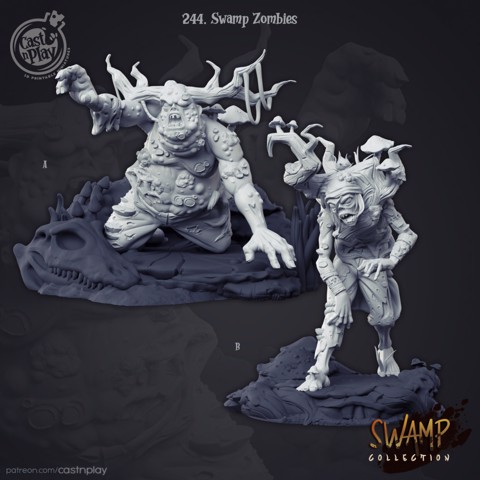 Image of Swamp Zombies (Pre-Supported)