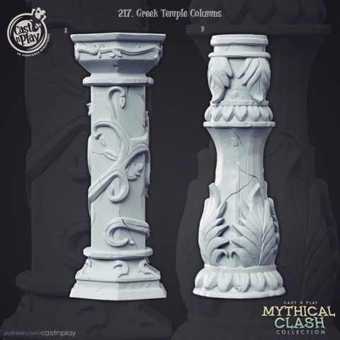Image of Greek Temple Columns