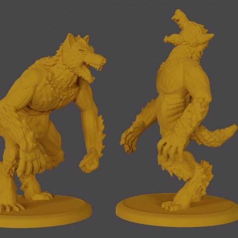 Image of Werewolves (2 poses)