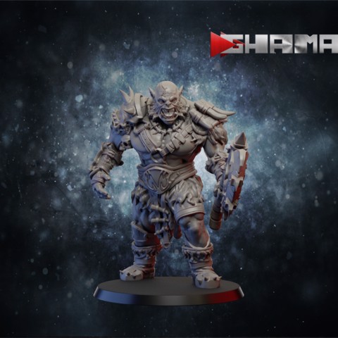 Image of Orc brute 1 supports ready