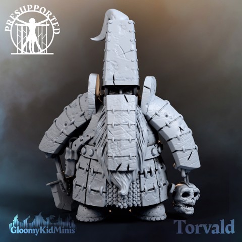 Image of Torvald Sturlagson, Mountain Dwarf Necromancer