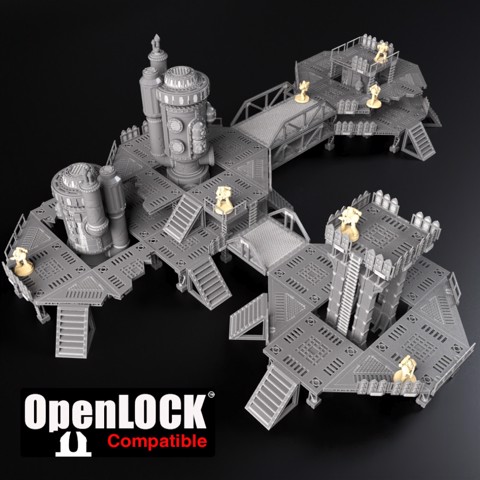Image of openlock modular system for necromunda