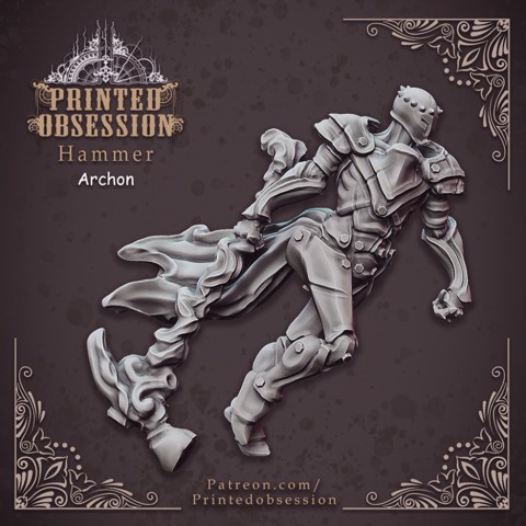 Image of Hammer Archon - Archon - Heaven Hath No fury - 32 mm scale [Pre-supported]