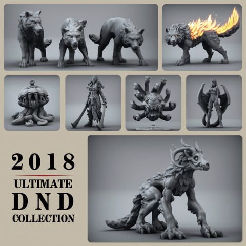 Image of [Commercial Use License] Ultimate D&D Xmas Collection Bundle