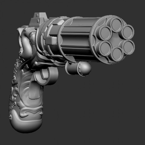 Image of Steampunk Gun