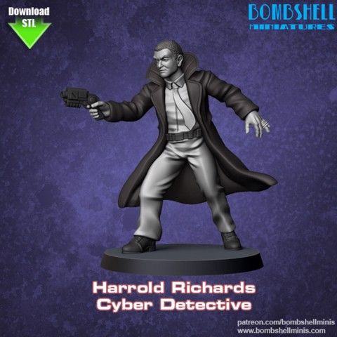 Image of Harold Richards, Cyber Detective