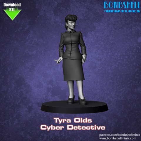 Image of Tyra Olds, Cyber Detective