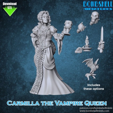 Image of Carmilla the Vampire Queen