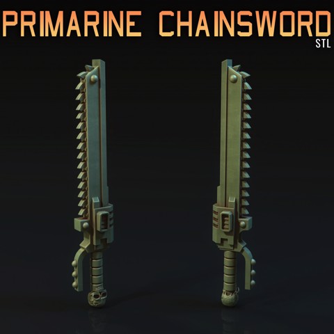 Image of Primarine Chainsword