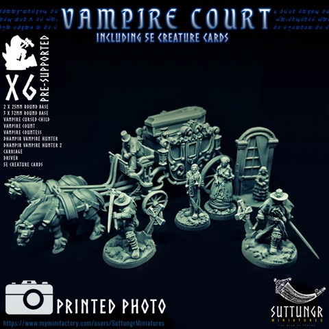 Image of x6 Vampire Court - Pre Supported