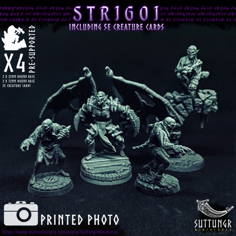 Image of Vampire Strigoi - Pre-Supported