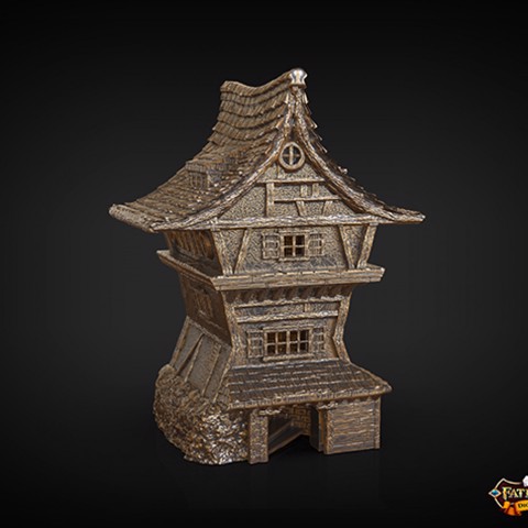 Image of Rogue Dice Tower (Decorative Tower NOT included) SUPPORT FREE!