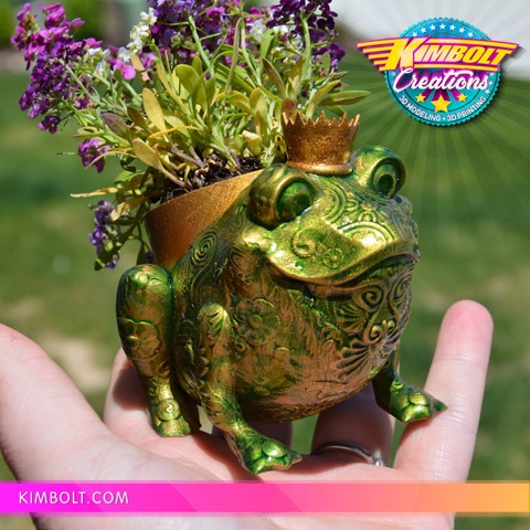 Image of Froggy Planter - no supports