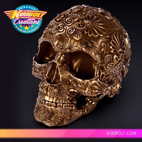 Image of Fancy Skull 1