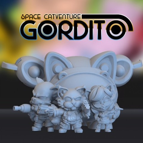 Image of Space Catventure Gordito Playset