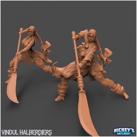 Image of Vindul Halberdiers - The Warriors in the Wind