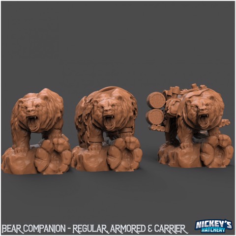 Image of Bear Pack - Pet, Carrier, Armored