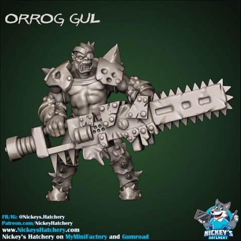 Image of Orrog Gul - Orc Elite Unit (Star Player)