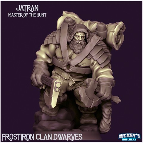 Image of Jatran, Master of the Hunt - Frostiron Dwarves