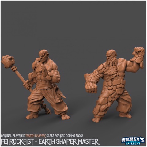 Image of Earth Shapers #1 - Fei Rockfist and the Dwarven Masters of Earth Shaping
