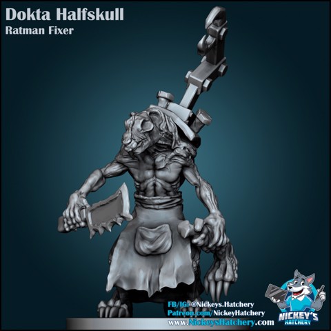 Image of Dokta Halfskull, Flesh Forgers Fixer