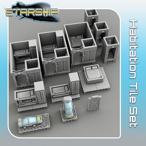 Image of Habitation Tile Set