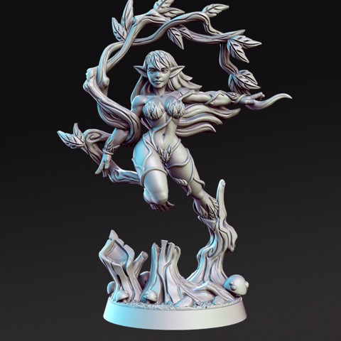 Image of Alura - Alura - Forest Dryad - 32mm - DnD -
