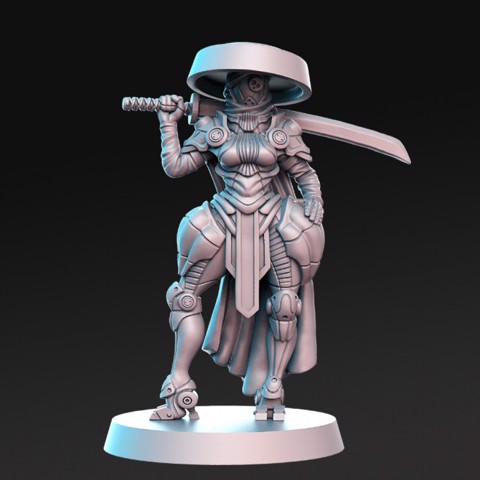 Image of Kazumi- From Wasteland - 32mm - DnD -