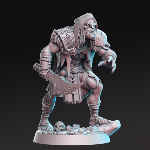 Image of Slice - Orc Assassin - 32mm - DnD