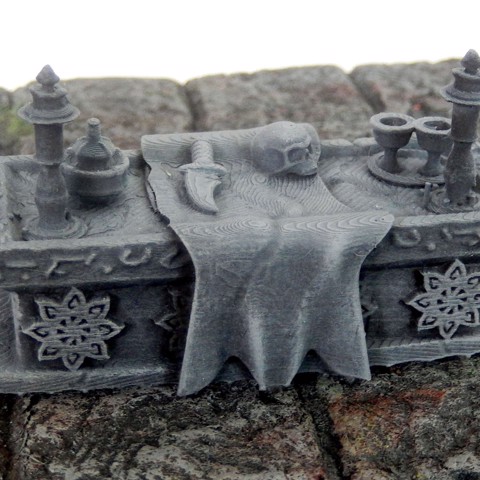 Image of Church / temple altar (tabletop miniature)
